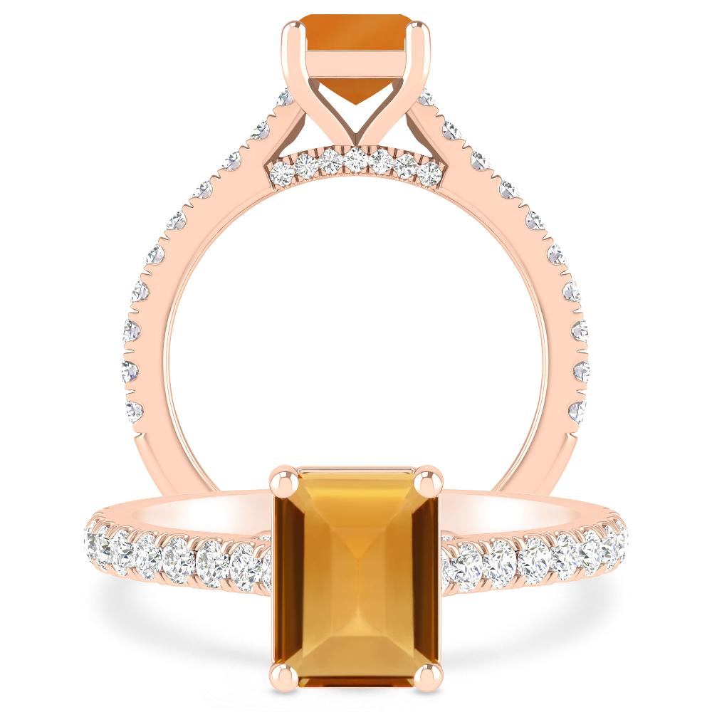 Rose Gold - Citrine