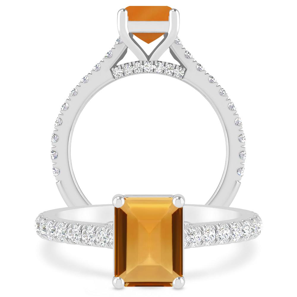 White Gold - Citrine