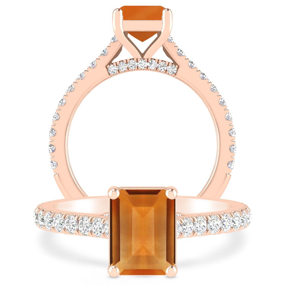 Rose Gold - Citrine