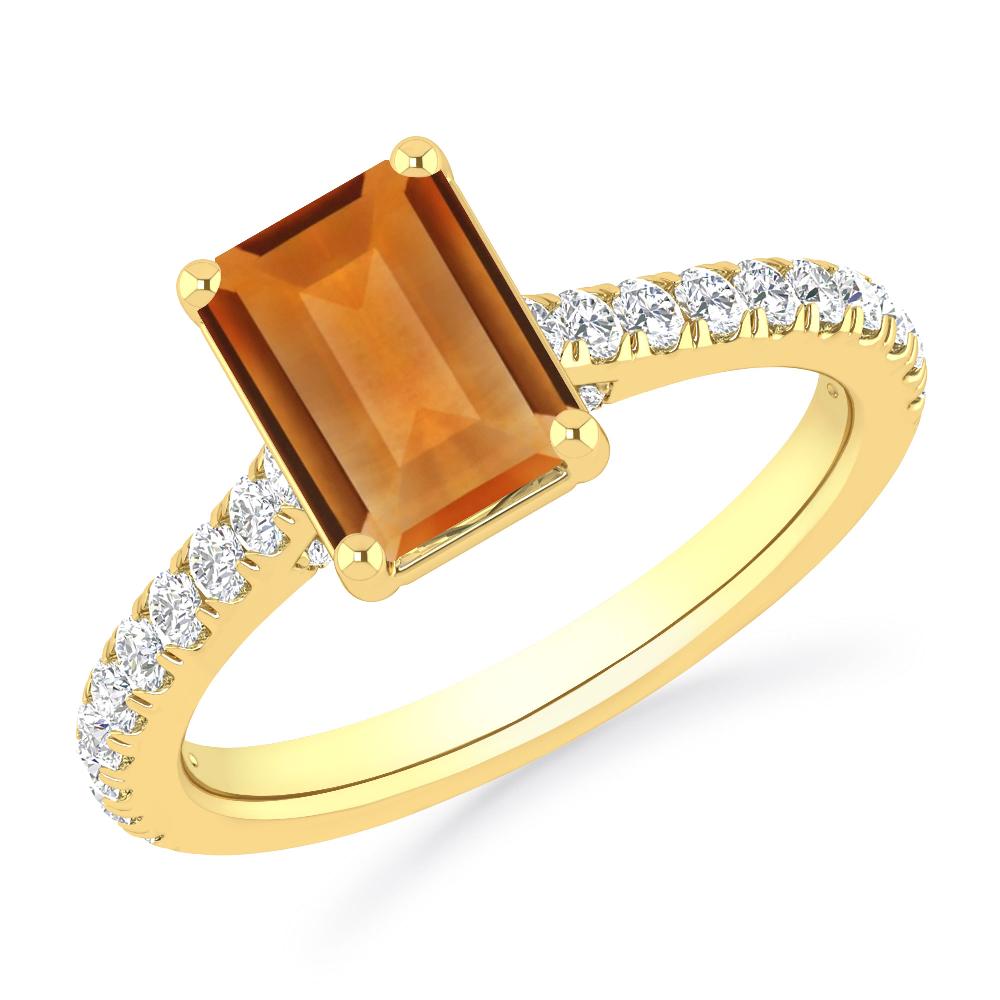 Yellow Gold - Citrine