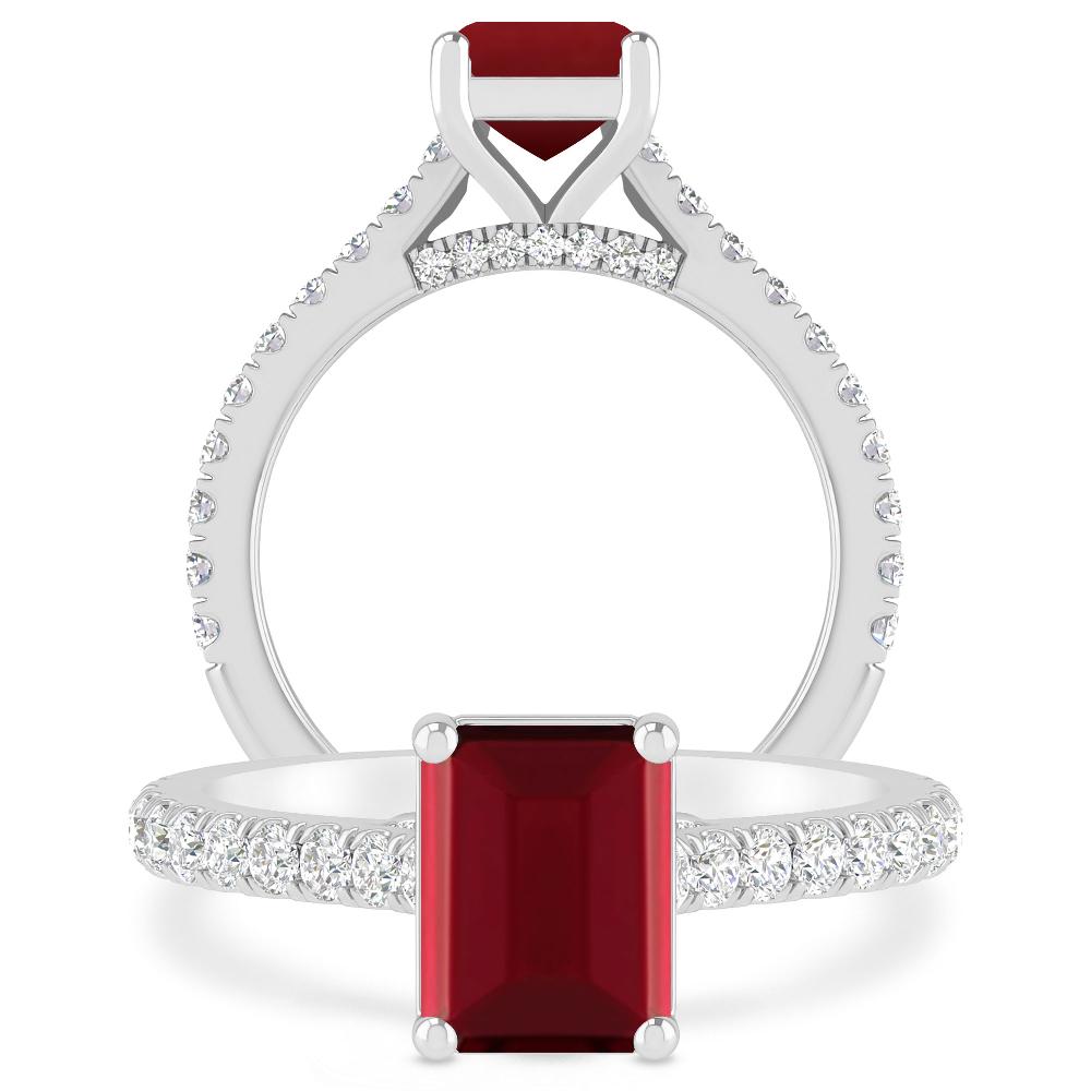 White Gold - Garnet