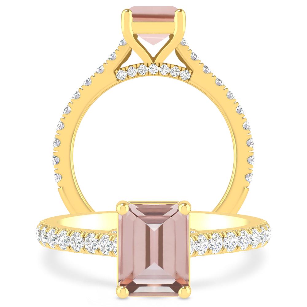 Yellow Gold - Morganite