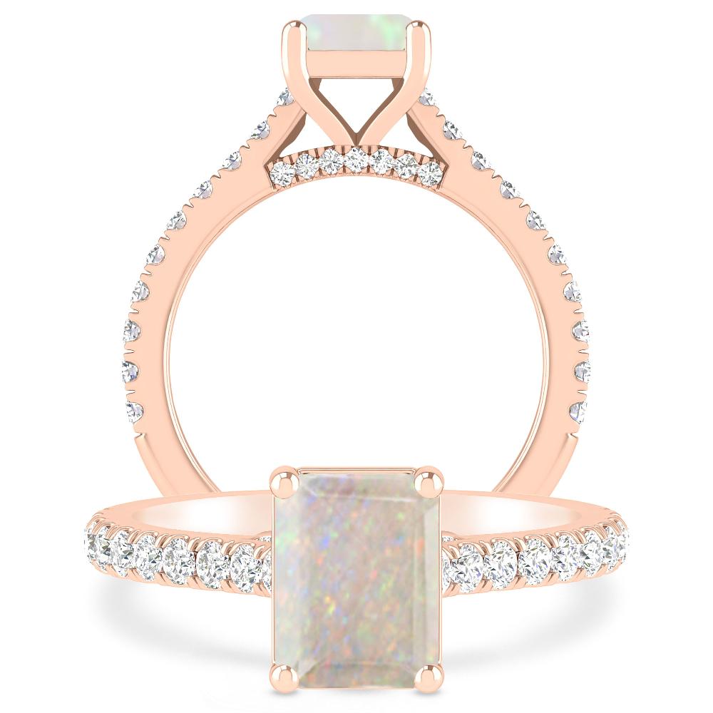 Rose Gold - Opal