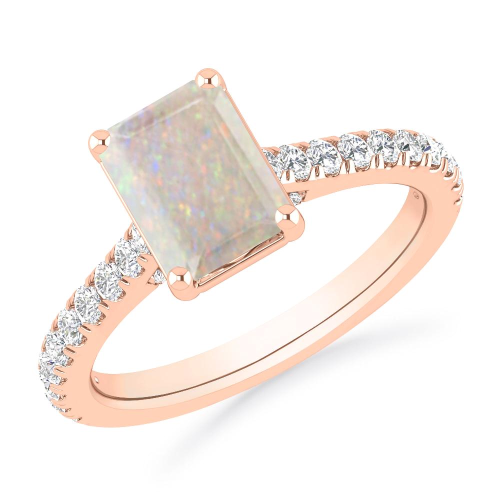 Rose Gold - Opal