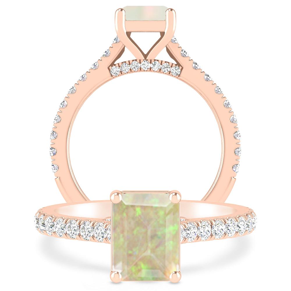 Rose Gold - Opal
