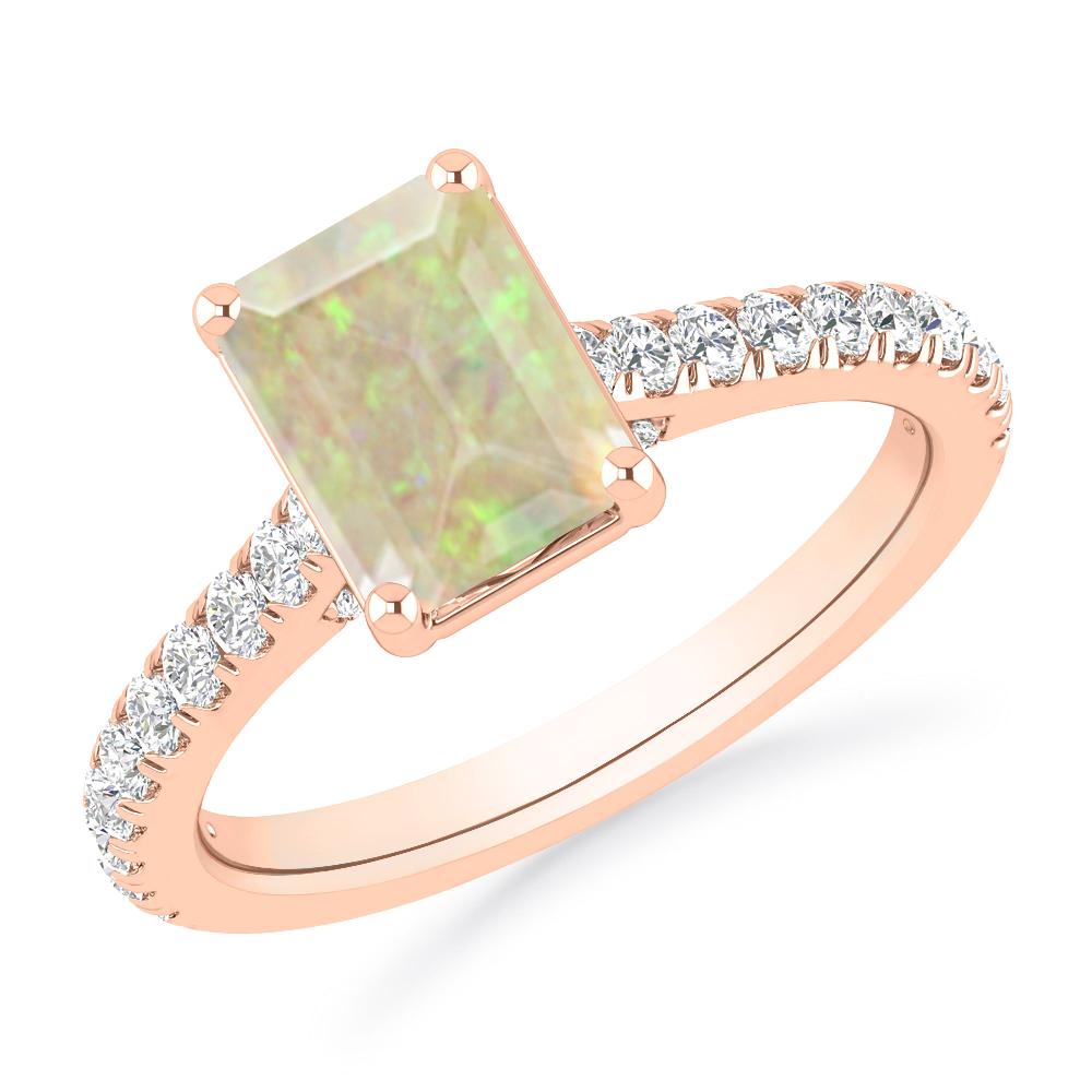 Rose Gold - Opal