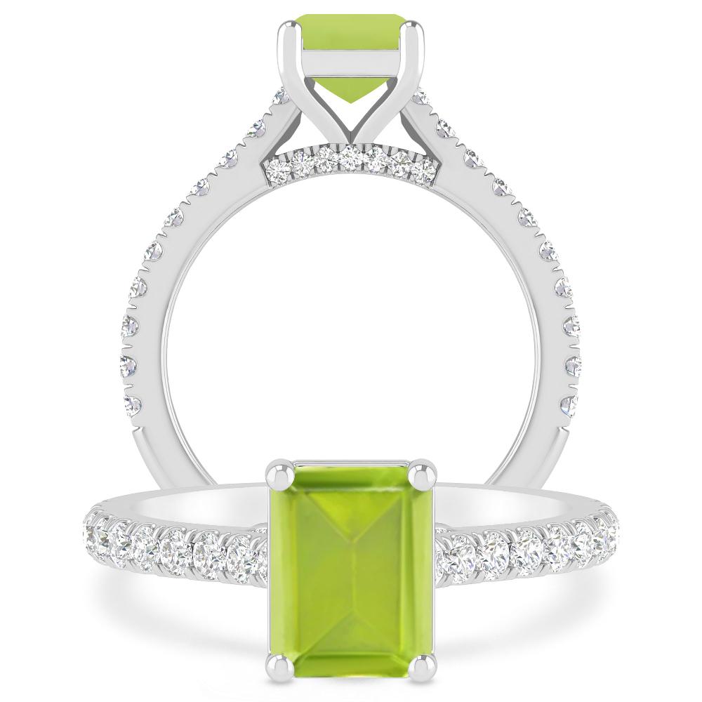 White Gold - Peridot