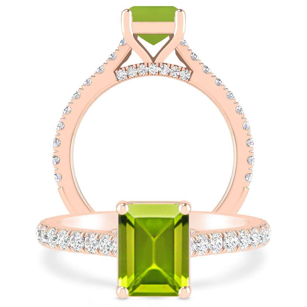 Rose Gold - Peridot