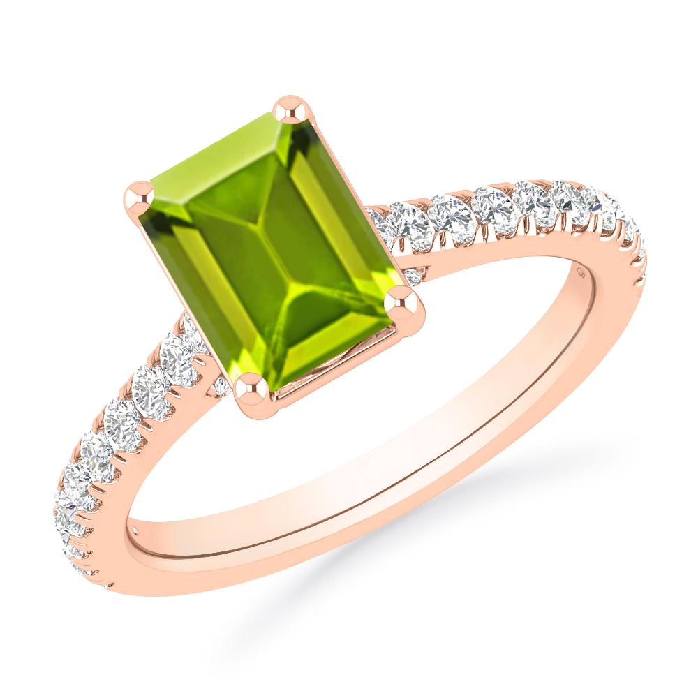 Rose Gold - Peridot