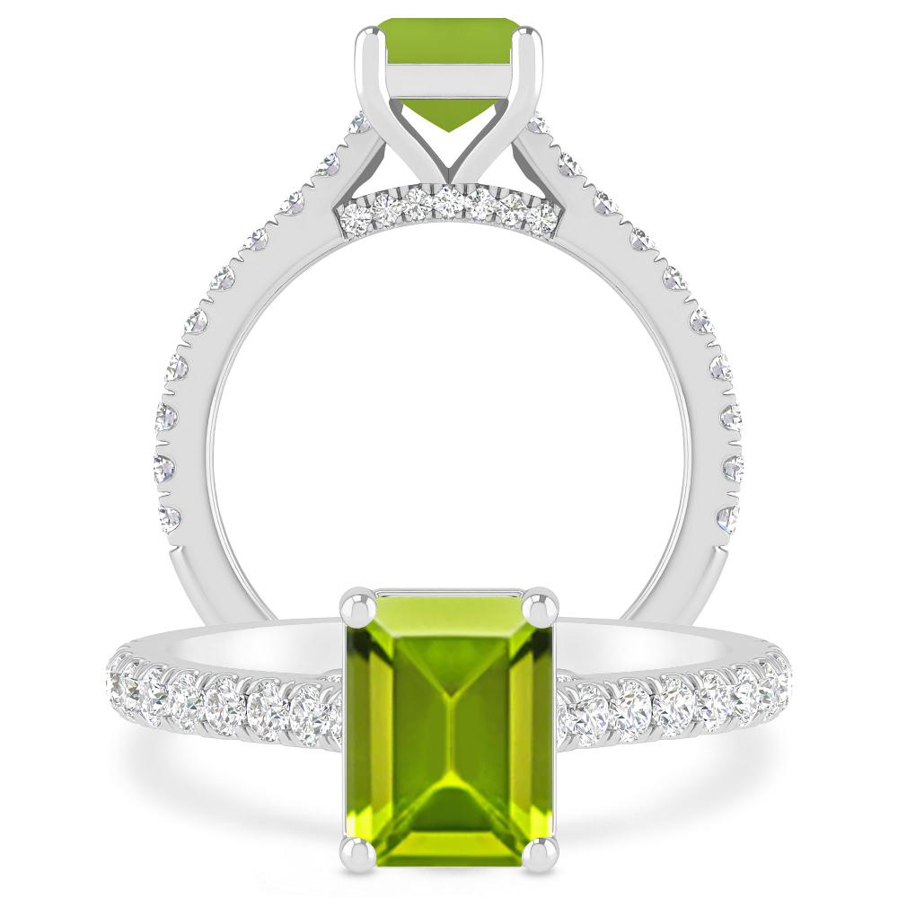 White Gold - Peridot