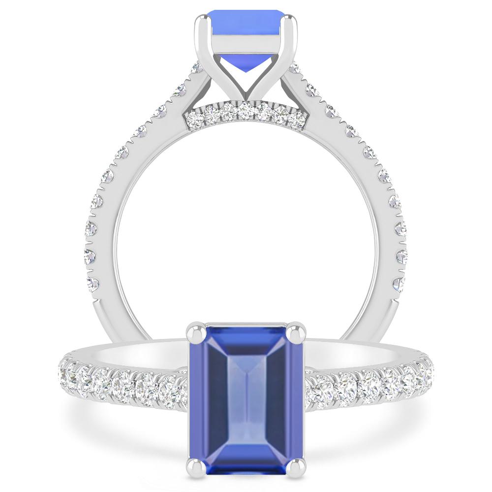 White Gold - Tanzanite