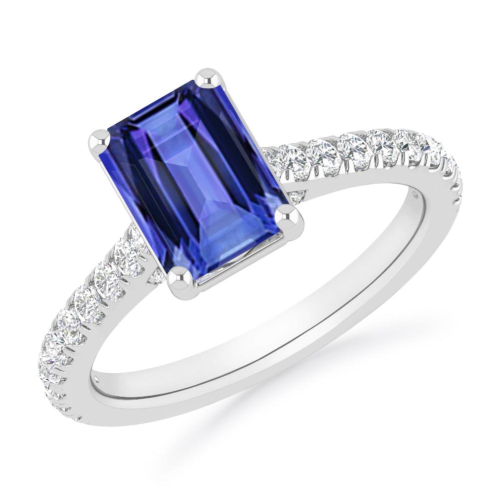 White Gold - Tanzanite