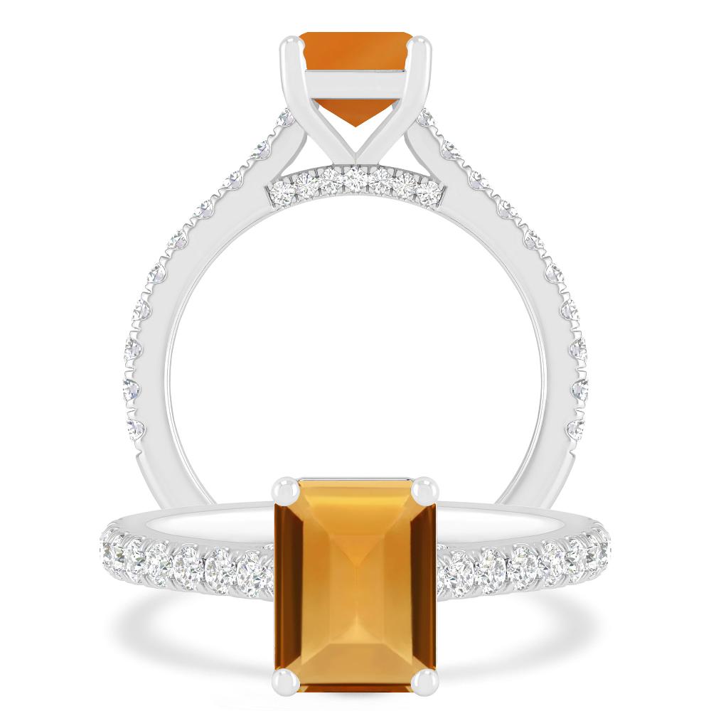 White Gold - Citrine