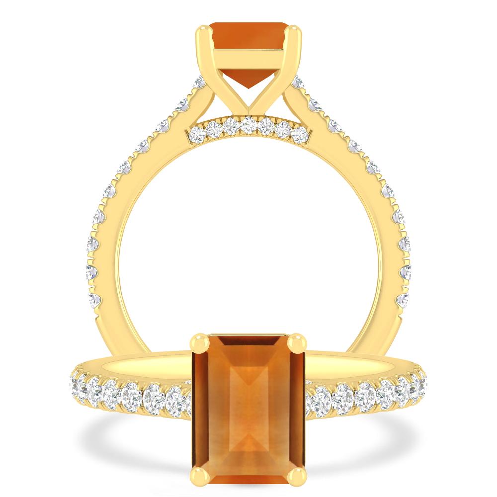 Yellow Gold - Citrine