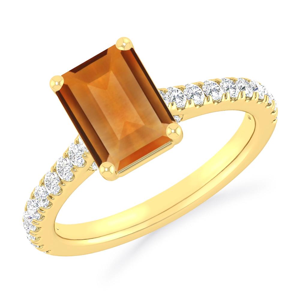 Yellow Gold - Citrine