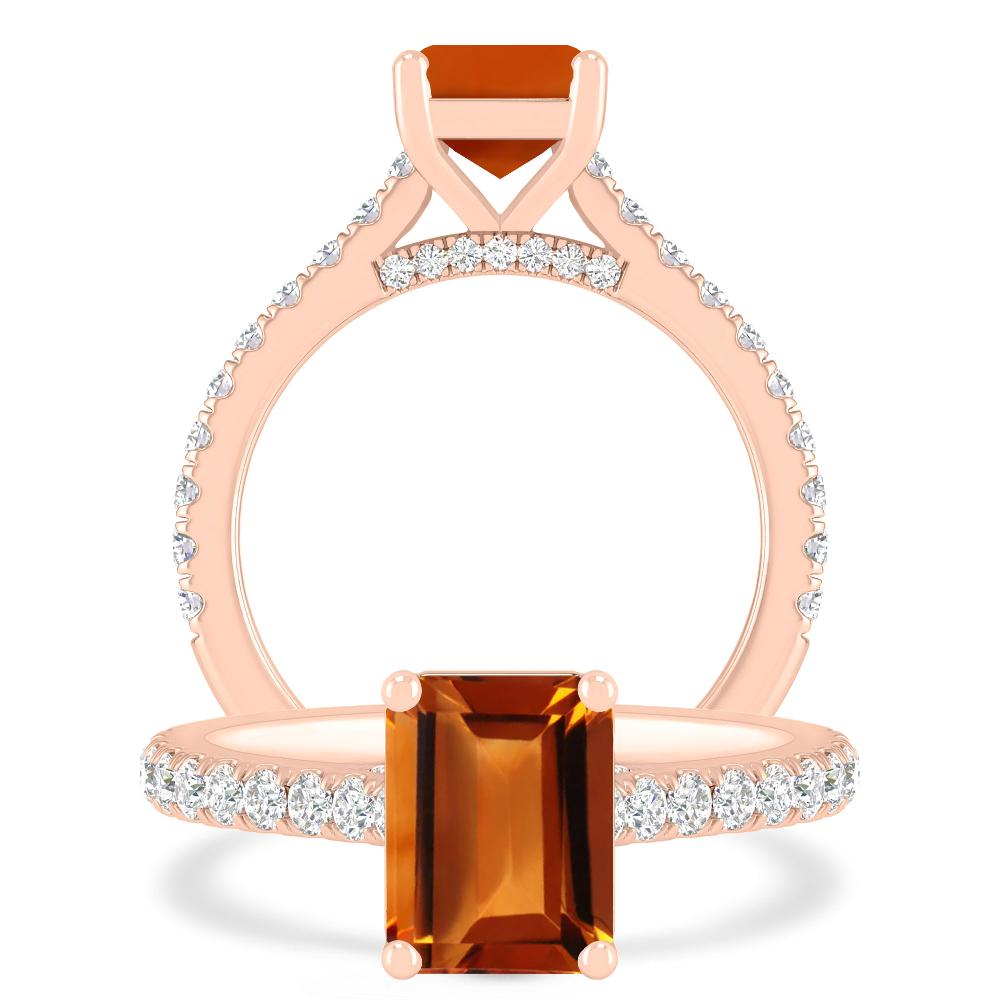 Rose Gold - Citrine