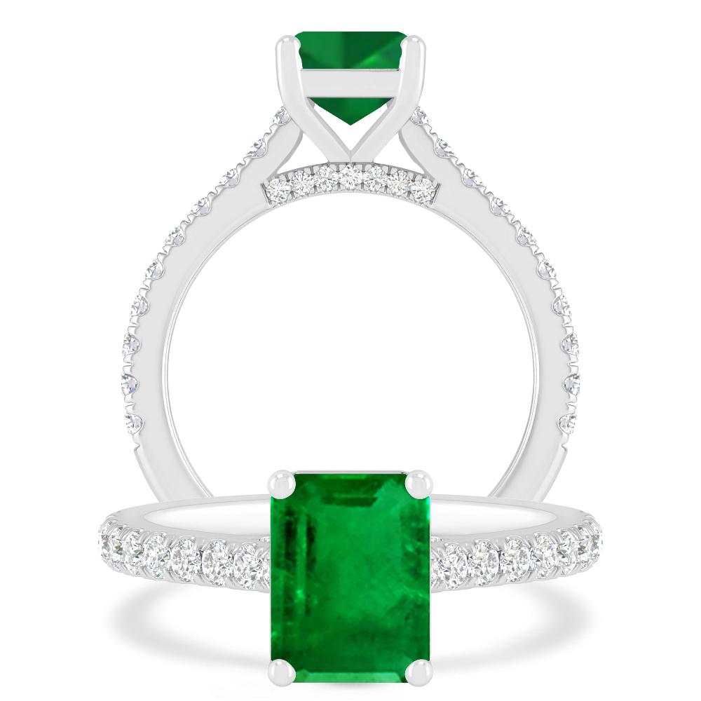 White Gold - Emerald