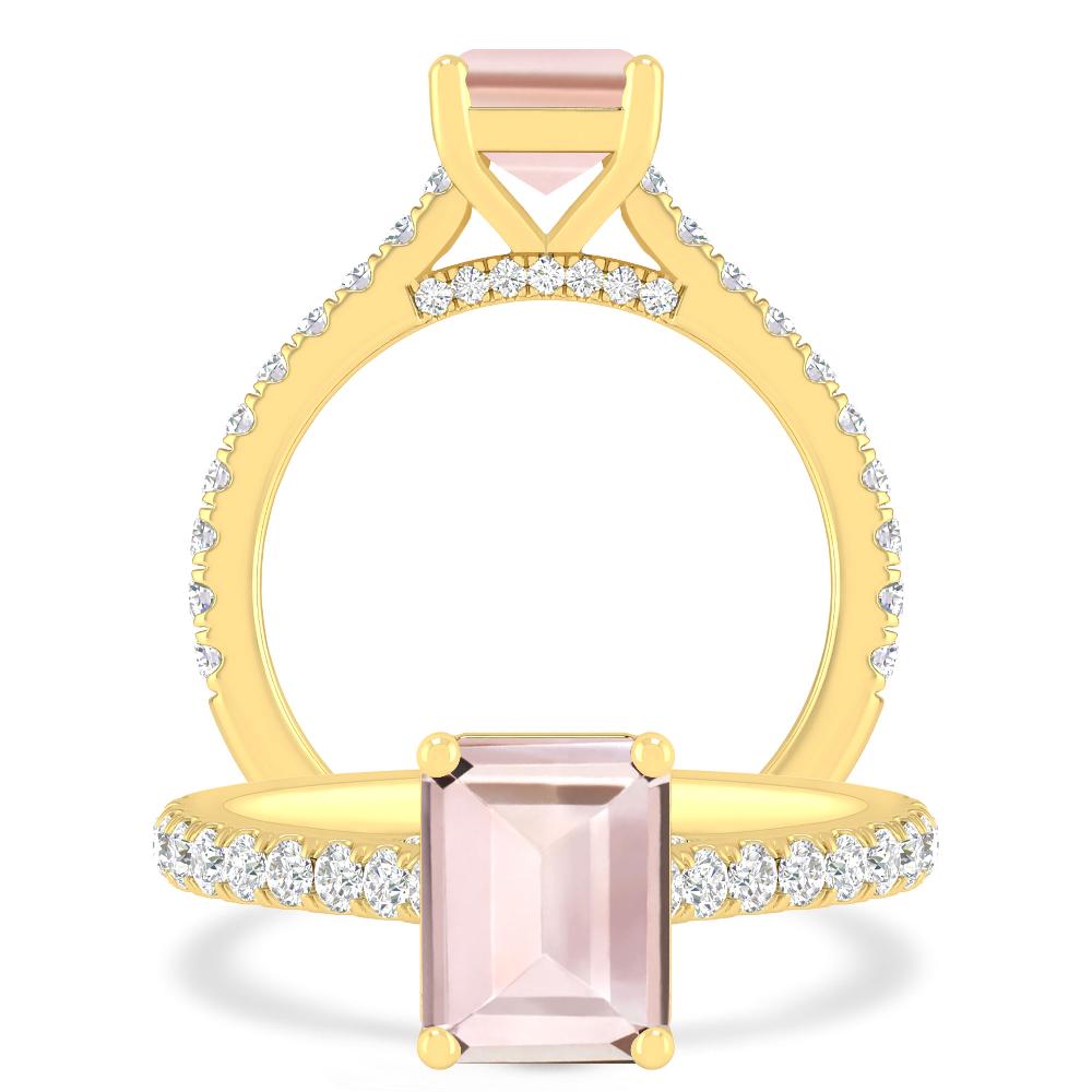 Yellow Gold - Morganite