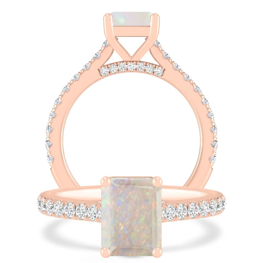 Rose Gold - Opal