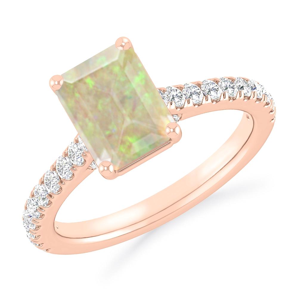 Rose Gold - Opal