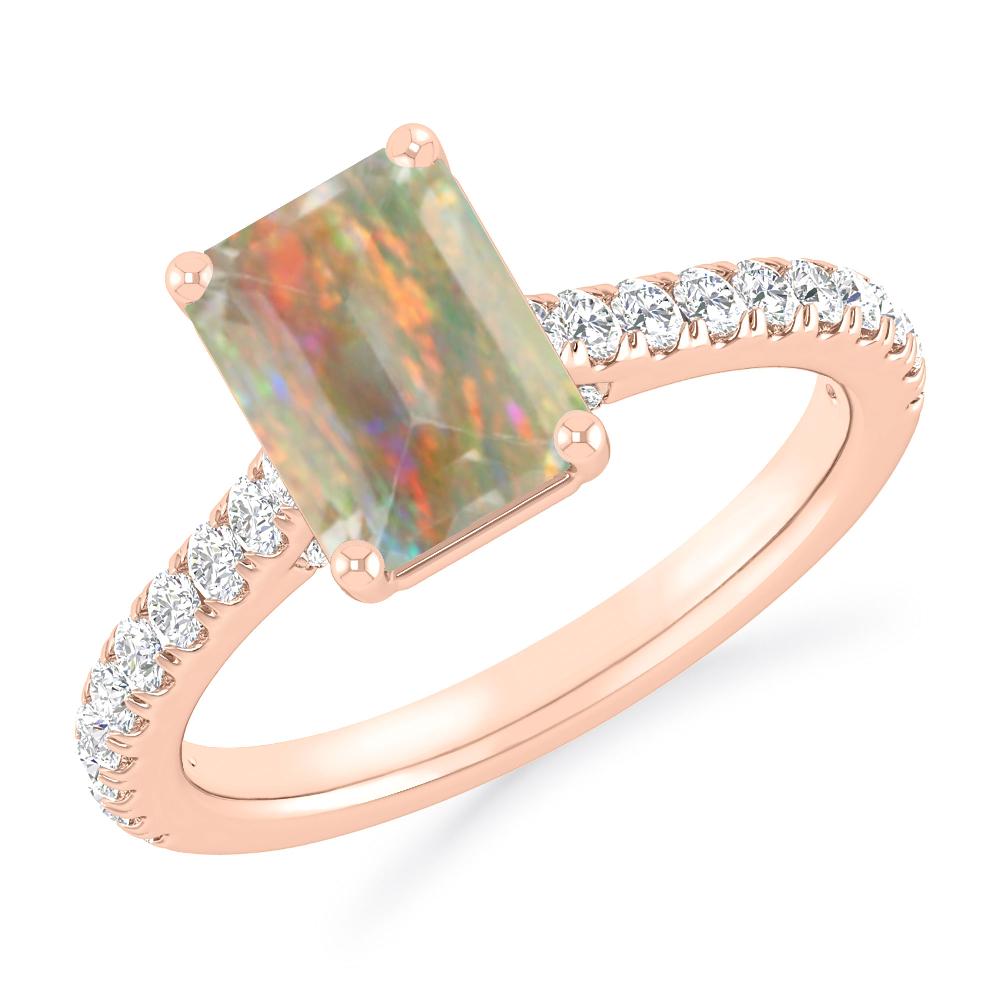 Rose Gold - Opal