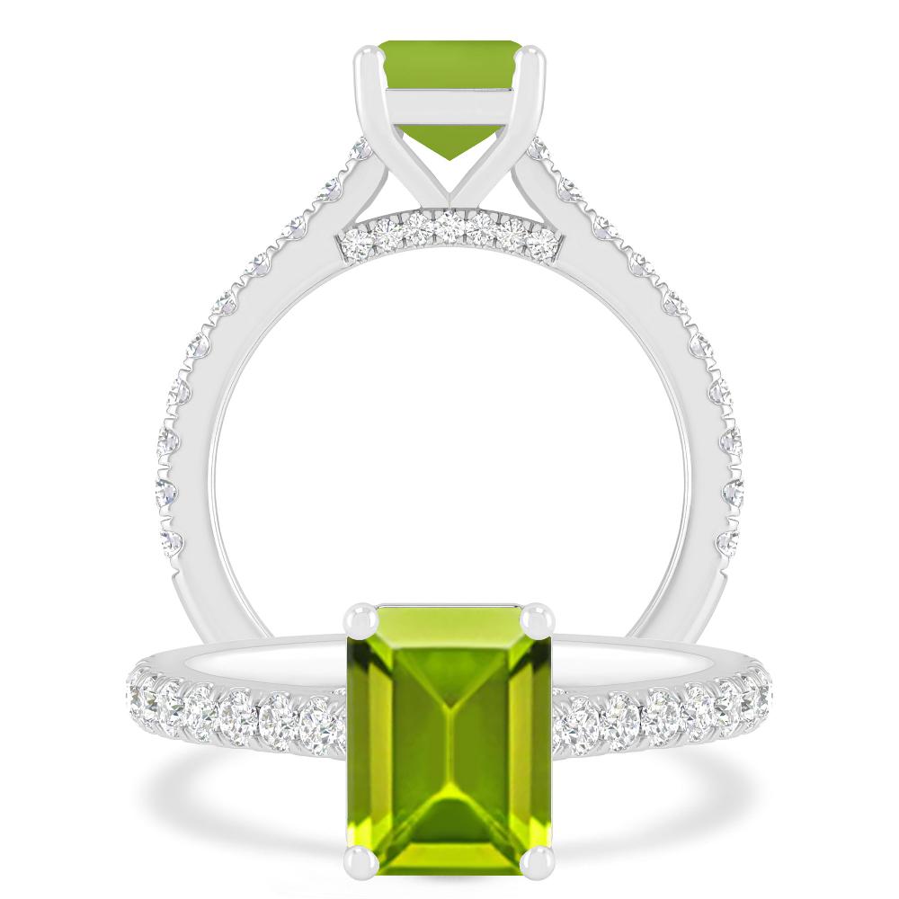 White Gold - Peridot