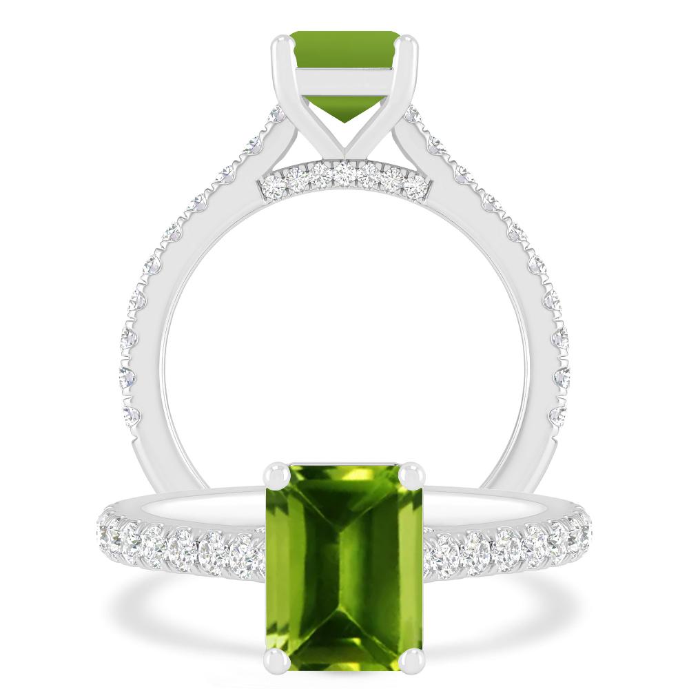 White Gold - Peridot