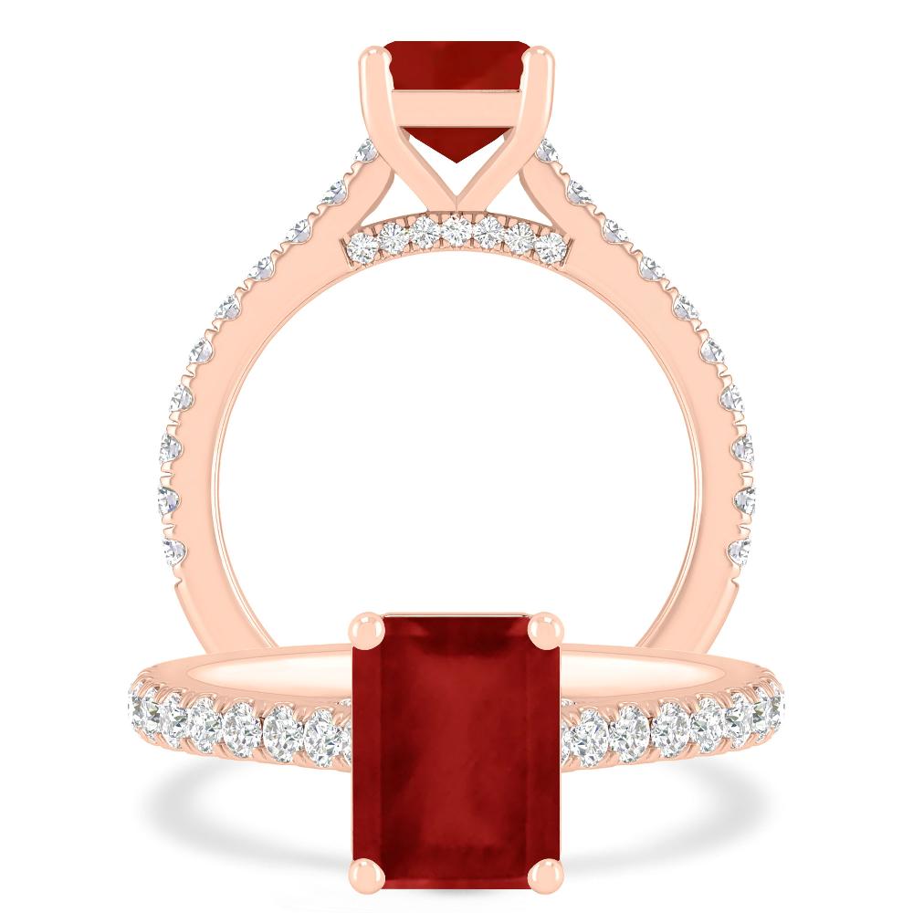 Rose Gold - Ruby
