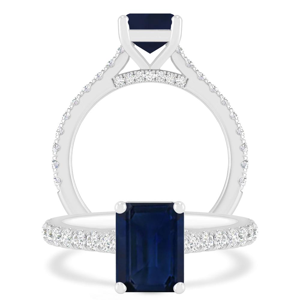 White Gold - Sapphire