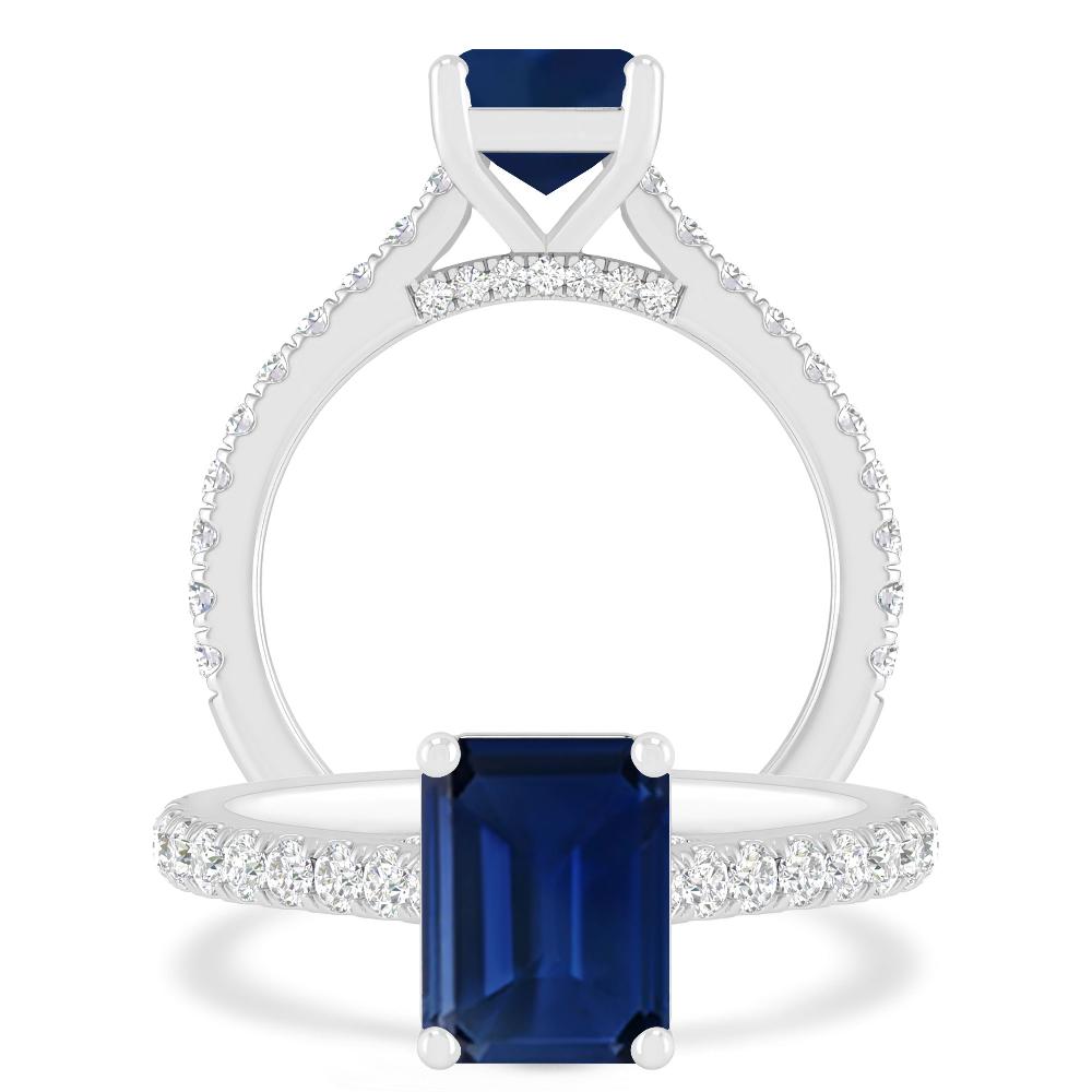 White Gold - Sapphire