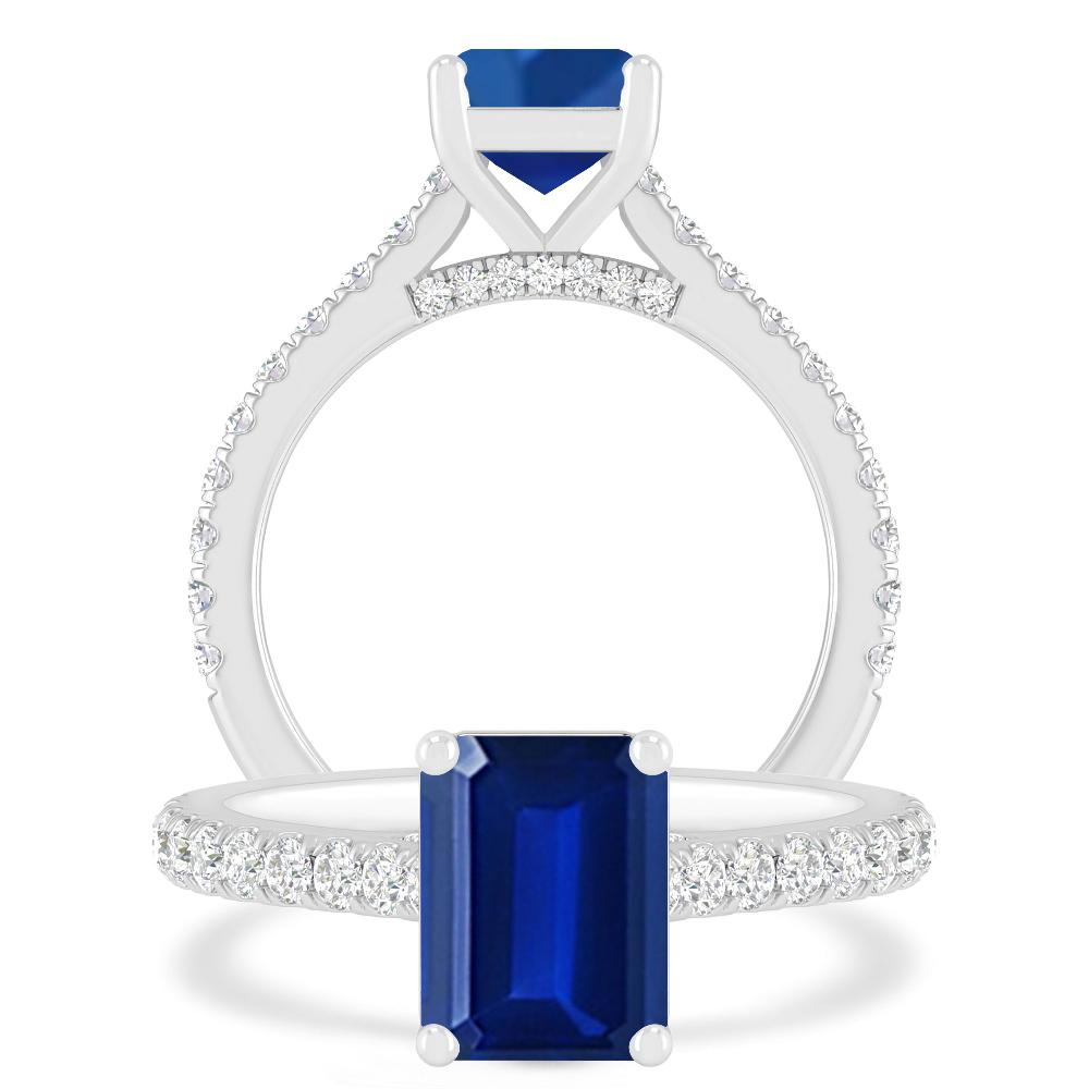 White Gold - Sapphire