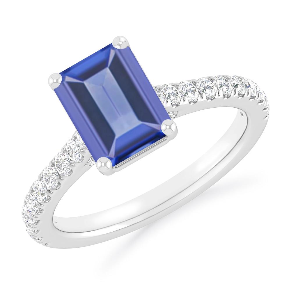 White Gold - Tanzanite