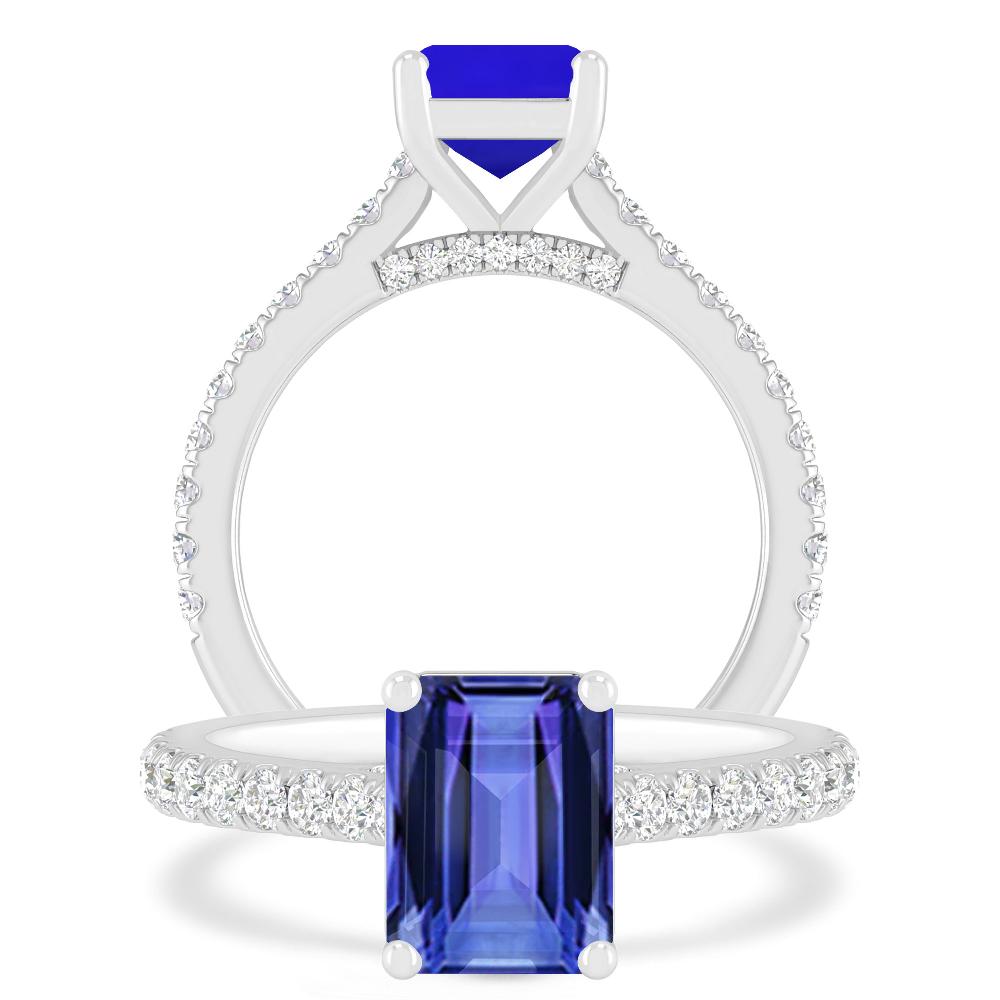 White Gold - Tanzanite