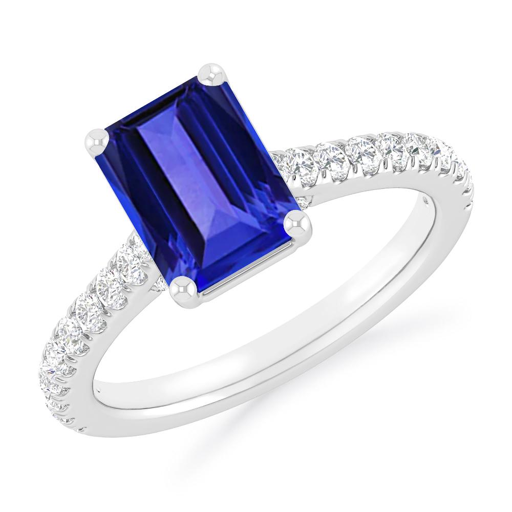 White Gold - Tanzanite