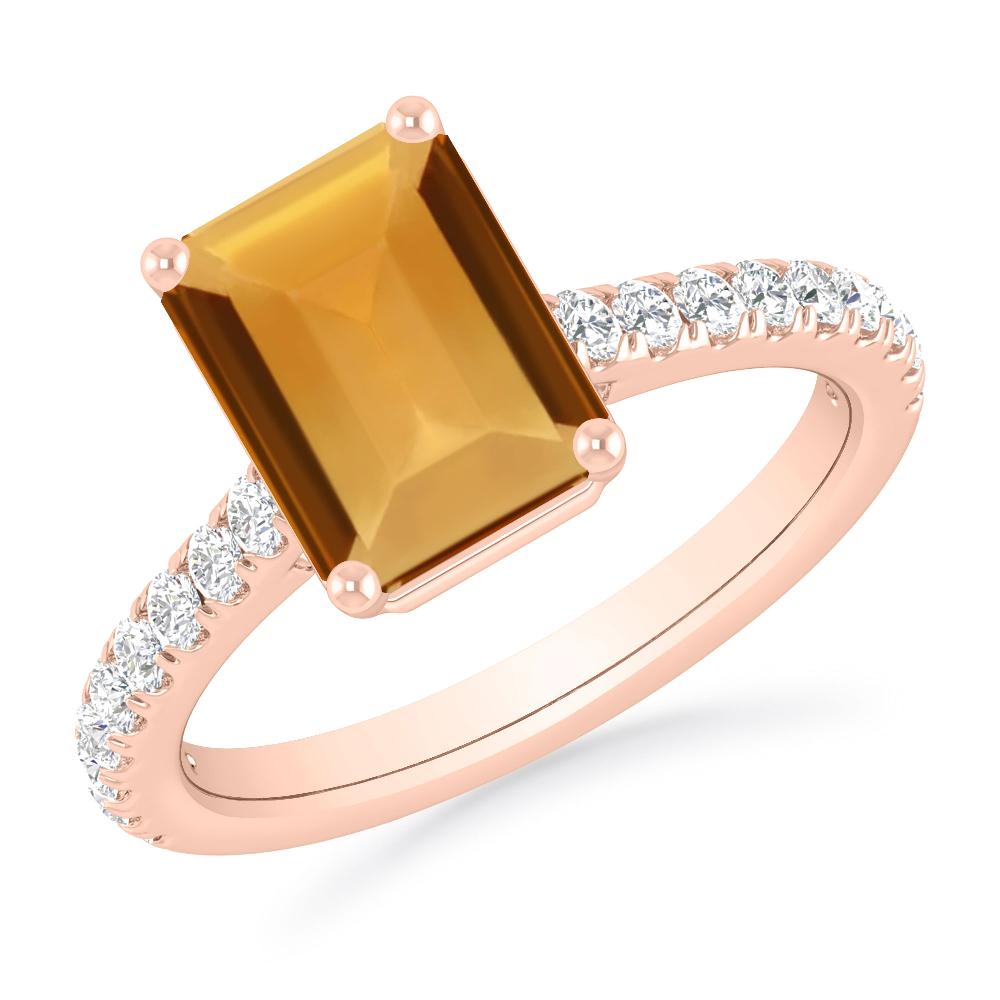 Rose Gold - Citrine