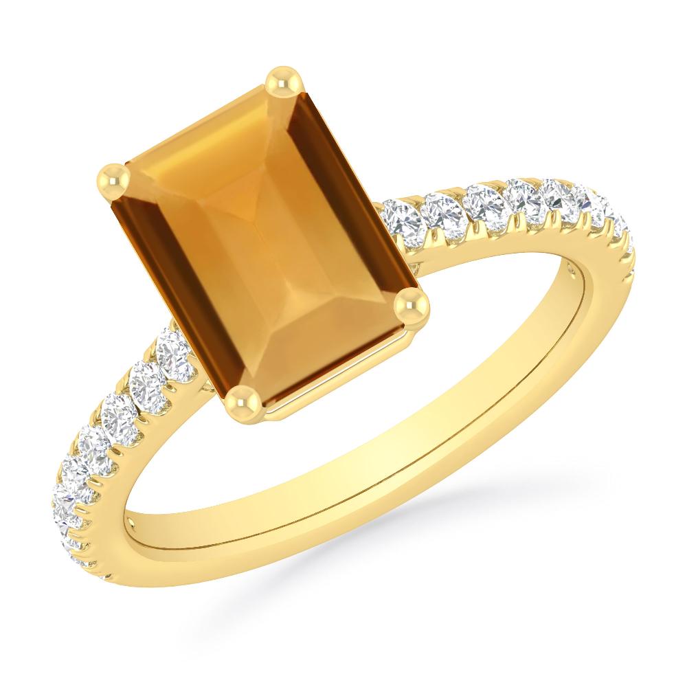 Yellow Gold - Citrine