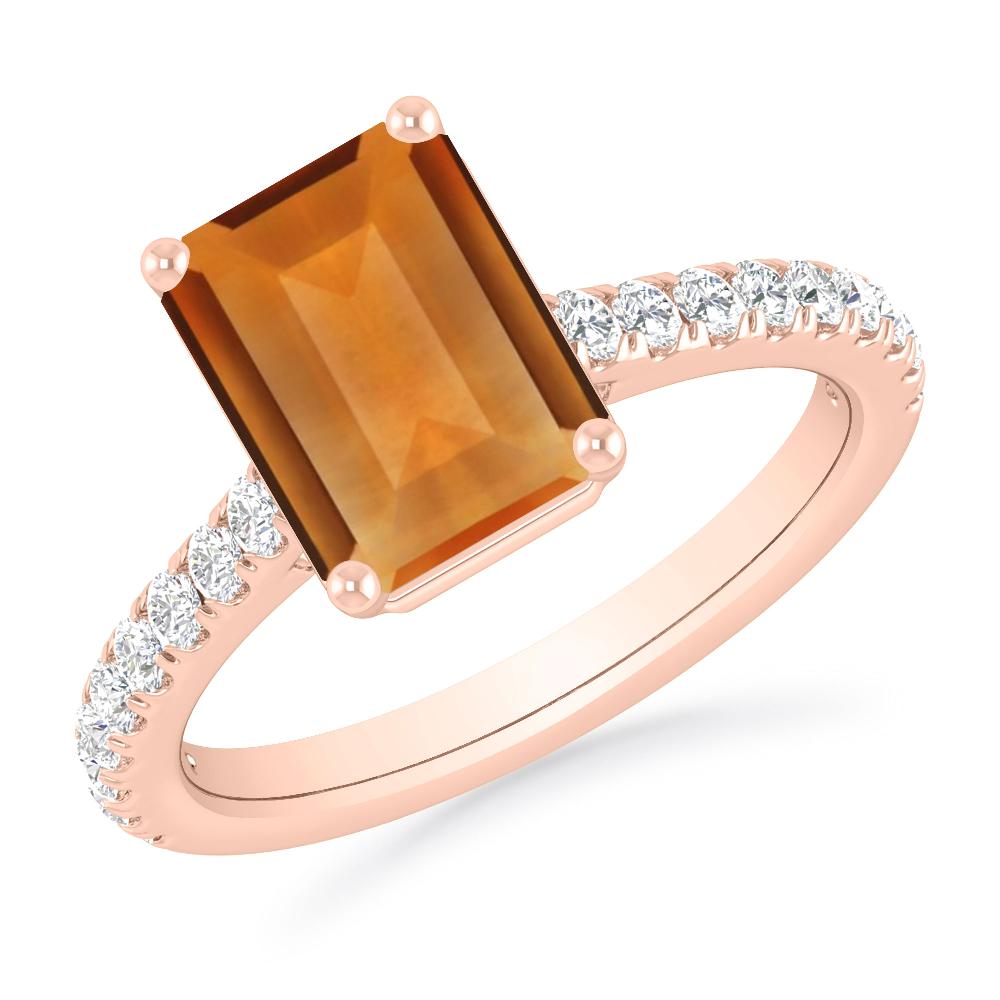 Rose Gold - Citrine