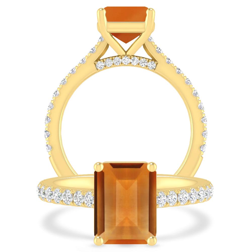 Yellow Gold - Citrine