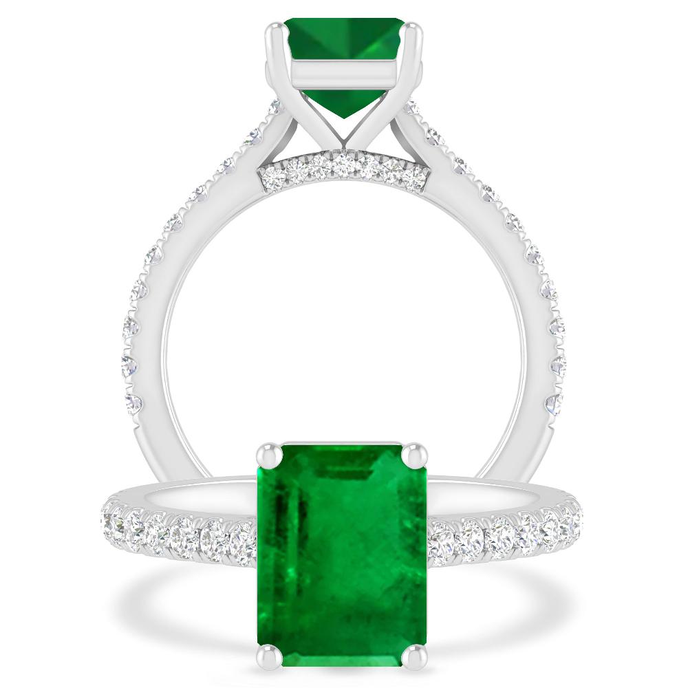 White Gold - Emerald