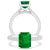 Heirloom Emerald 10x8mm SJER2586EMQ