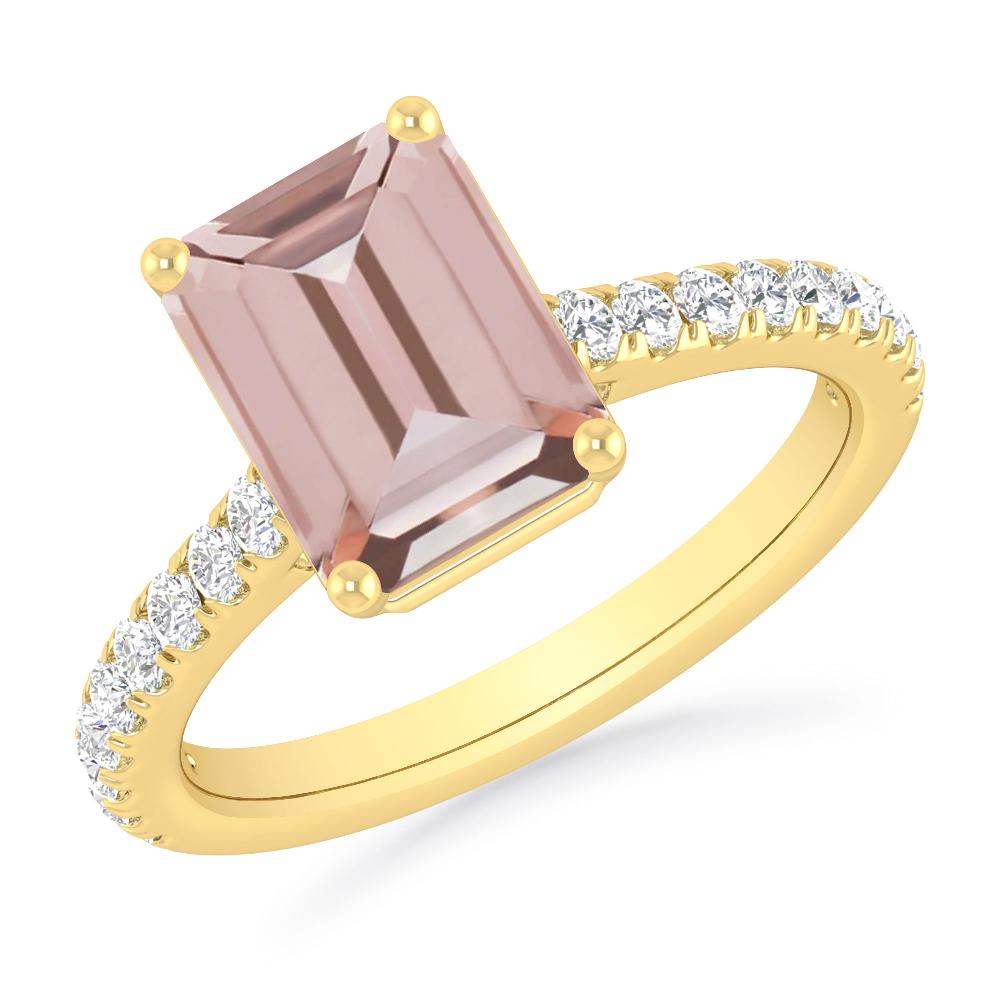 Yellow Gold - Morganite