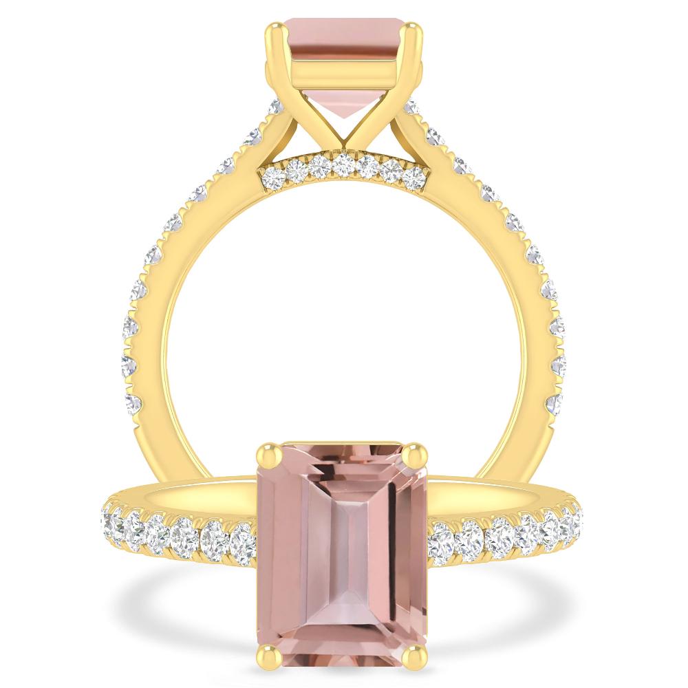 Yellow Gold - Morganite