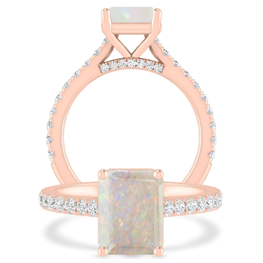 Rose Gold - Opal