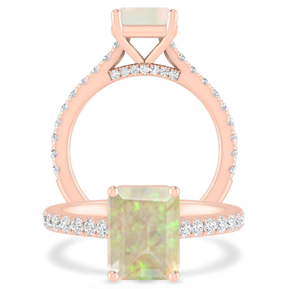 Rose Gold - Opal