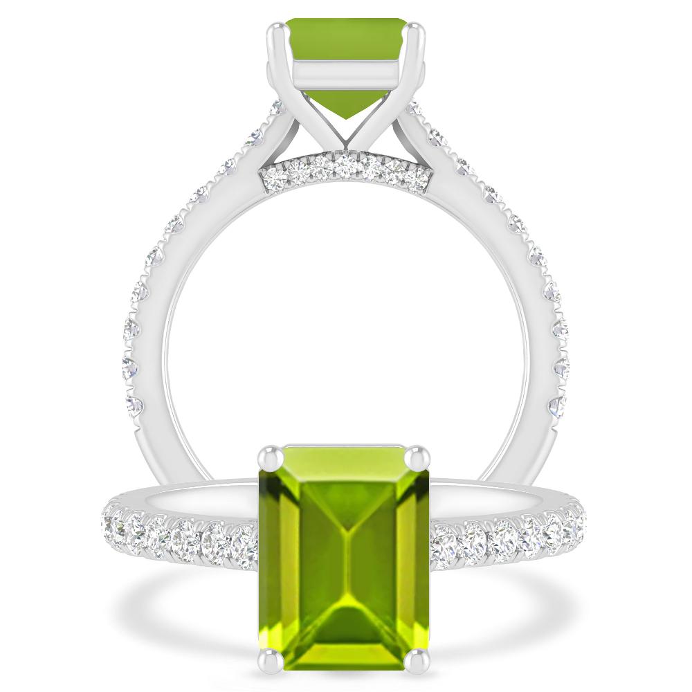 White Gold - Peridot