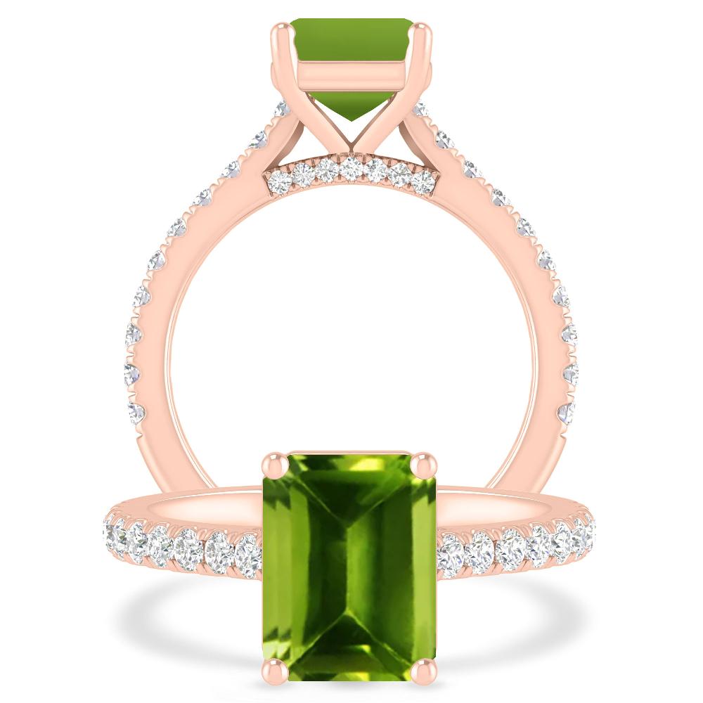 Rose Gold - Peridot