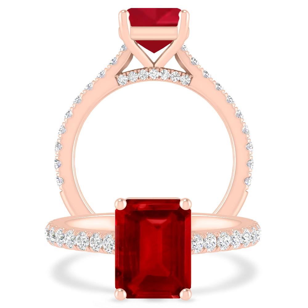 Rose Gold - Ruby