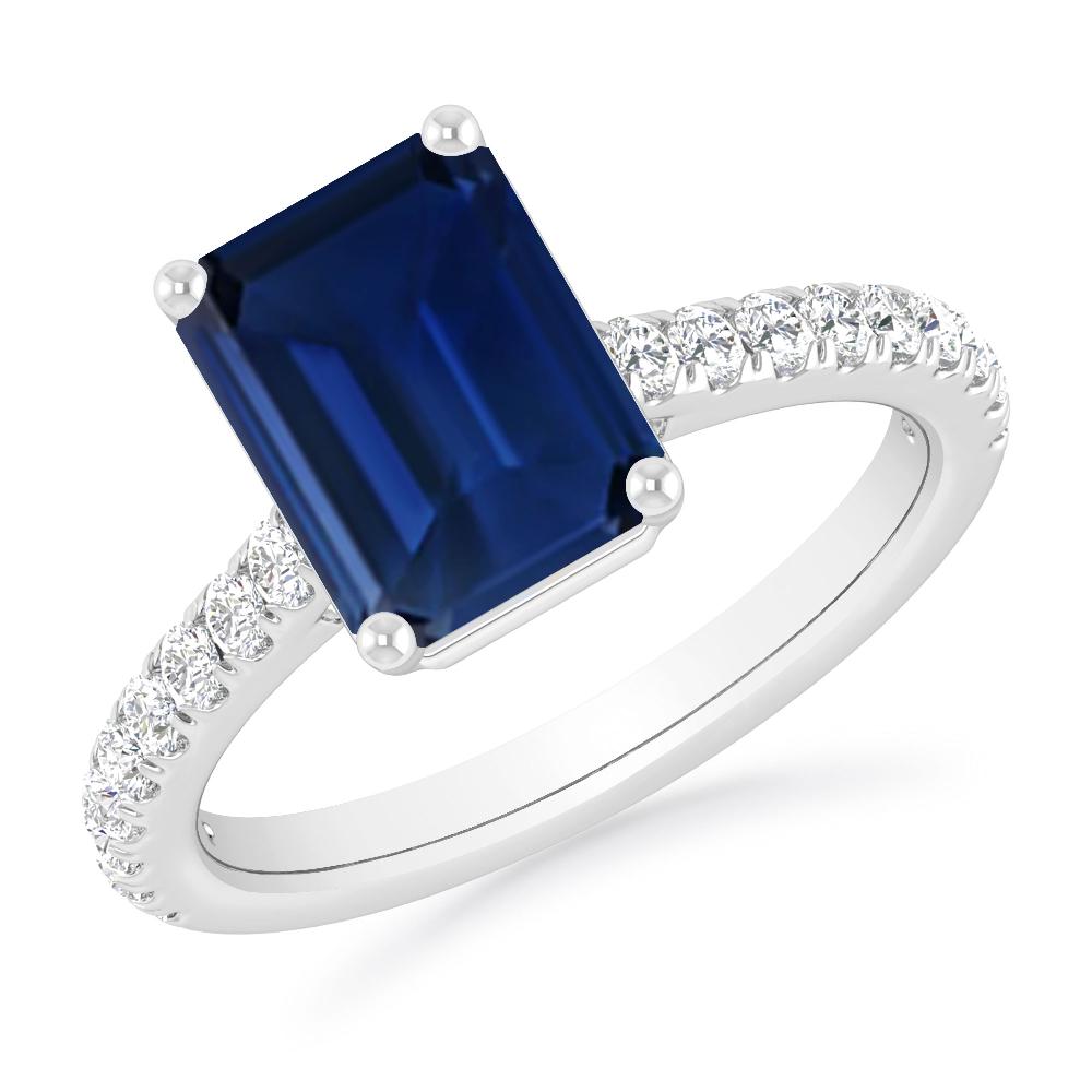 White Gold - Sapphire