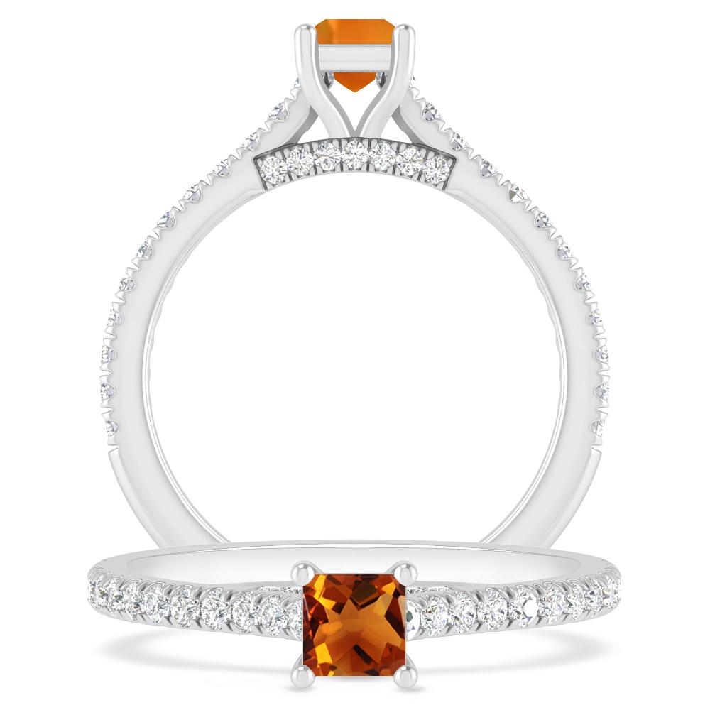 White Gold - Citrine