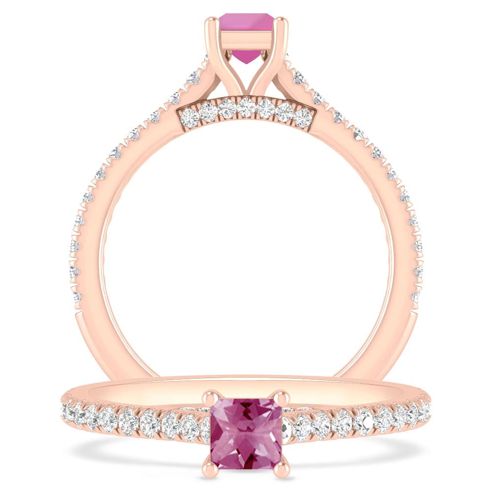 Rose Gold - Pink Tourmaline